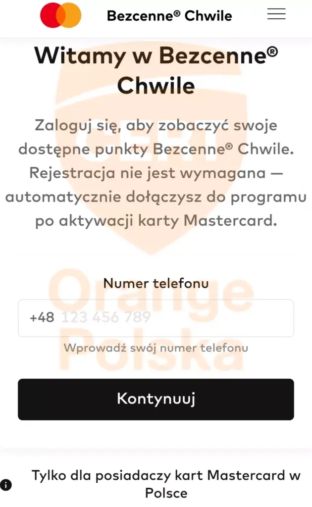 Strona oszustów podszywa się pod loterię Bezcenne Chwile