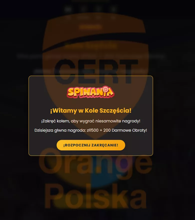 Oszuści łapią na fałszywe kasyna rzekomo losowymi wygranymi.