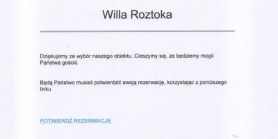 Wiadomość phishingowa podszywająca się pod Willa Roztoka