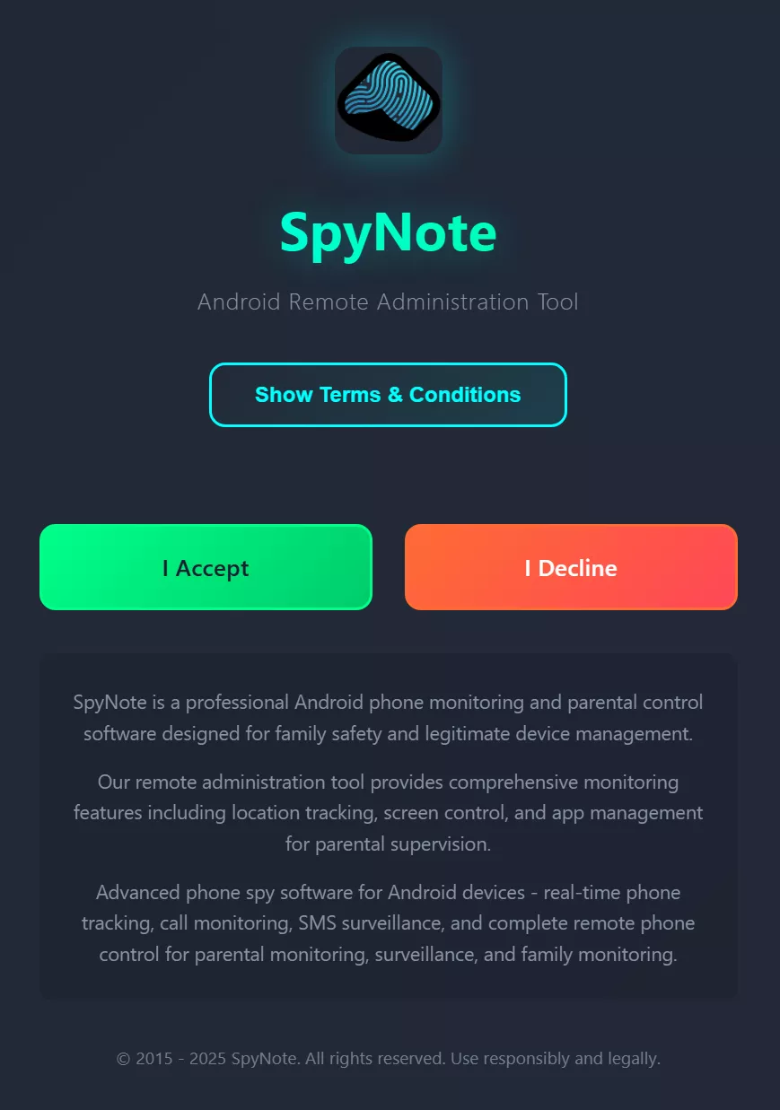 SpyNote: kompleksowa analiza złośliwego systemu RAT dla systemu Android