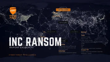 Okładka przedstawiająca zapowiedraportu INC Ransom