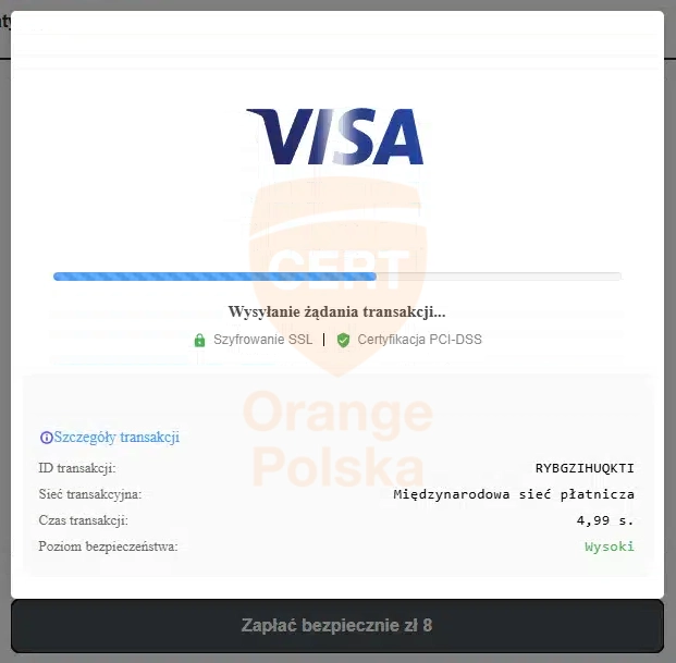 Pod pozorem "wysyłania żądania transakcji" złodzieje wypłacają pieniądze z naszej karty.