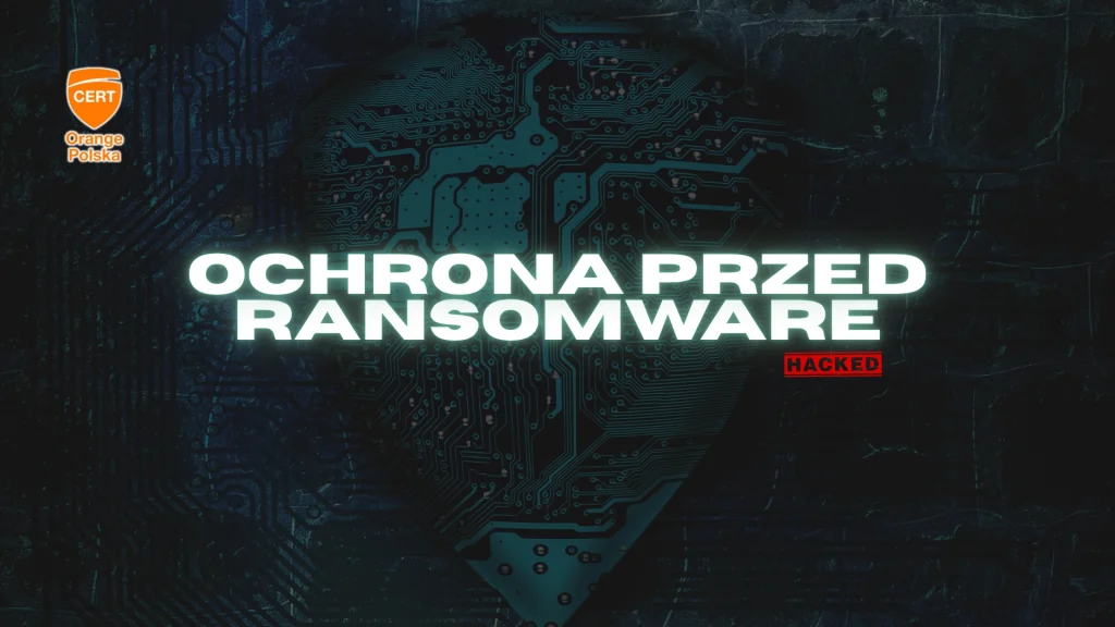 Ochrona przed ransomware - okładka