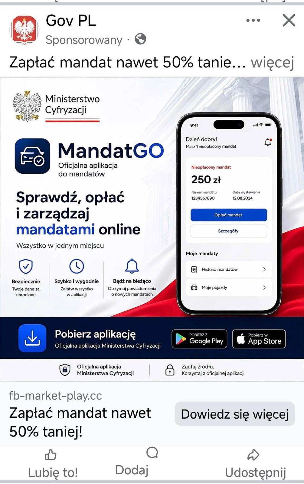 Koktevrat – wieloetapowy Android RAT dystrybuowany pod przykrywką aplikacji MandatGO